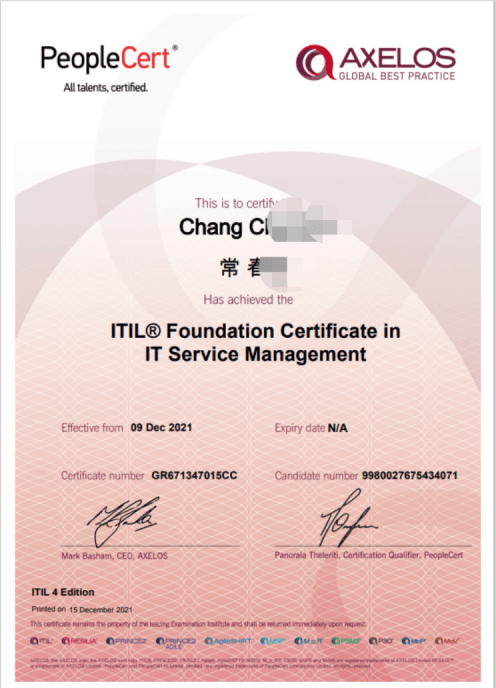 2025年ITIL Foundation报考流程