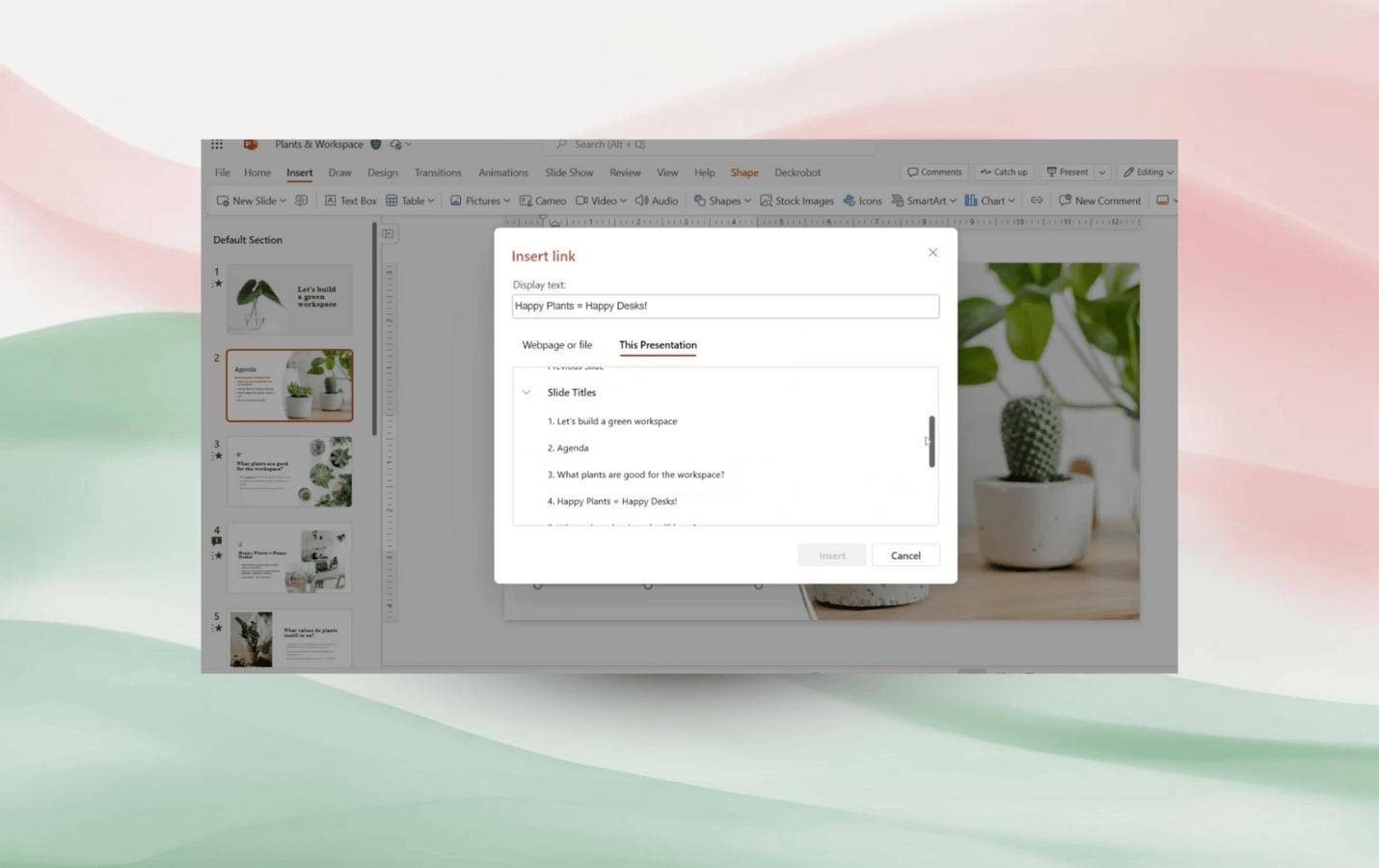 网页版微软 PowerPoint 新特性，幻灯片链接功能上线