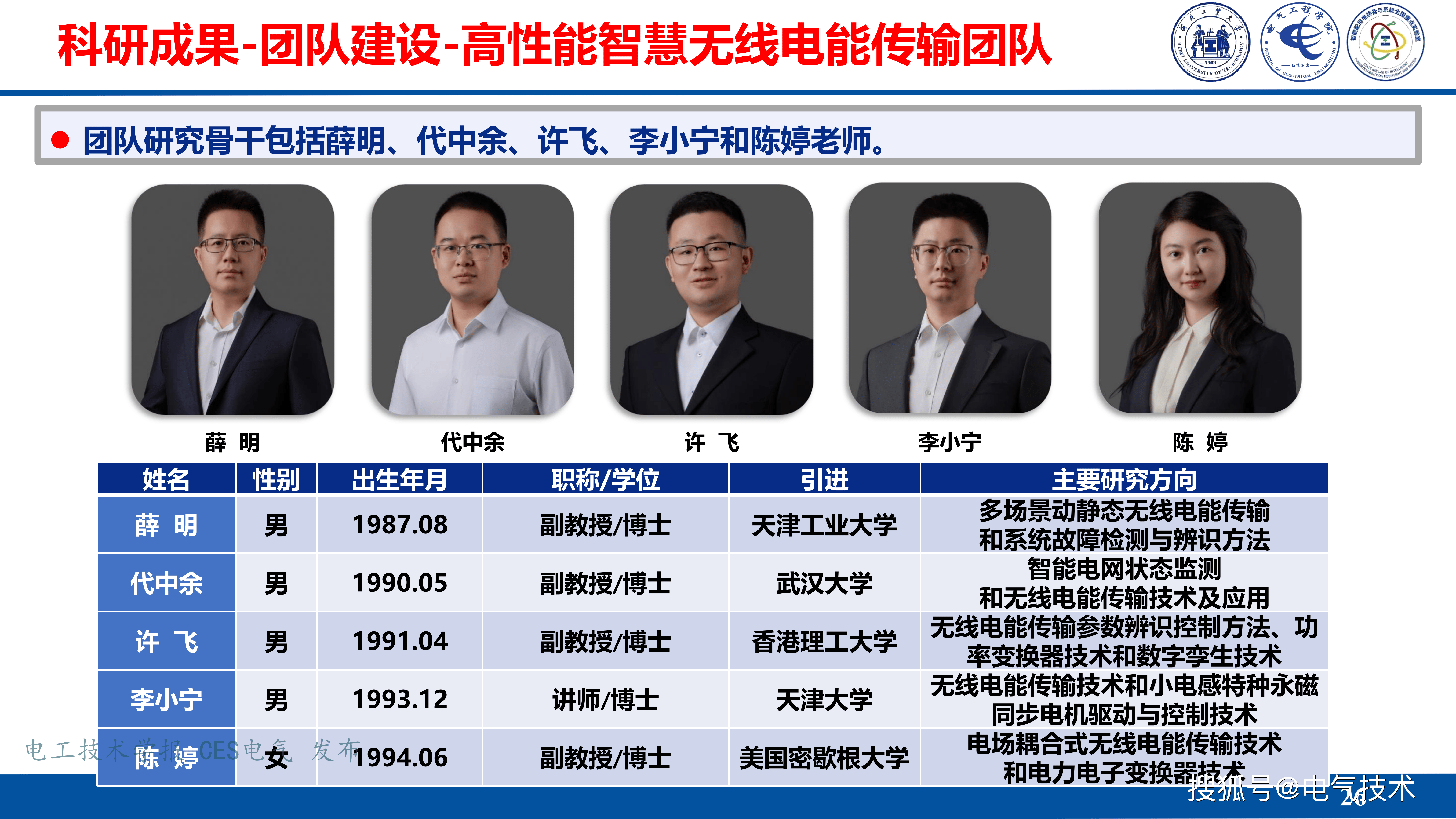 河北工业大学张献教授：无线电能传输互操作技术挑战与发展